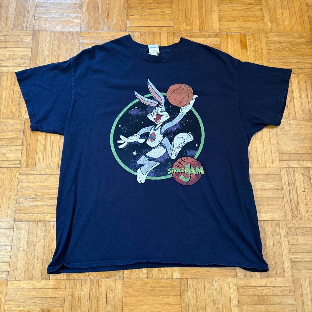 Vintage Space Jam Graphic Shirt